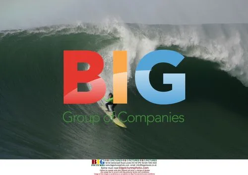 Grant Baker surfs Mavericks wave