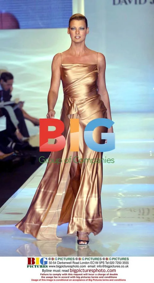 Linda Evangelista at David Jones Fashion Parade