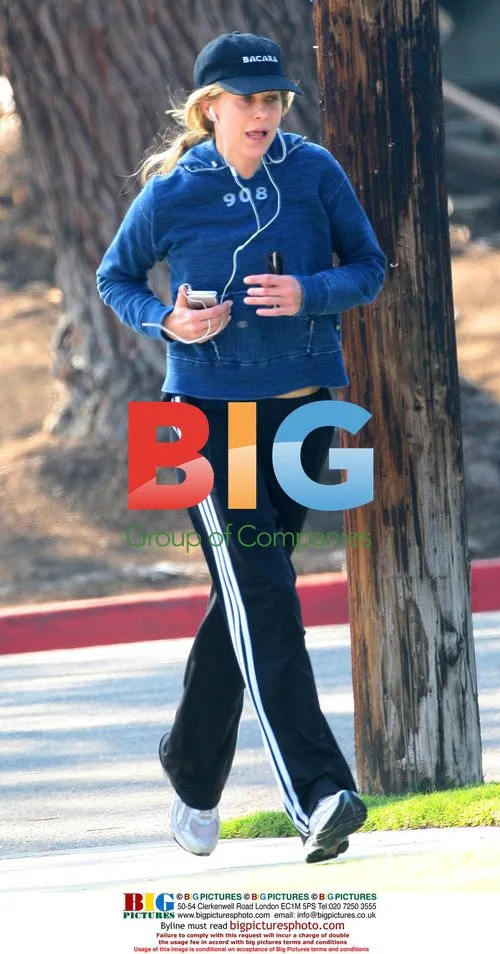 Meg Ryan Jogging in LA