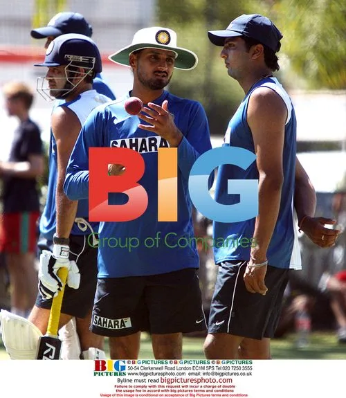 Harbhajan Singh trains for test vs Australia