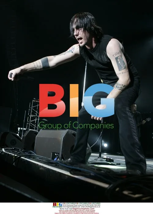 Adam Gontier with Three Days Grace in concert