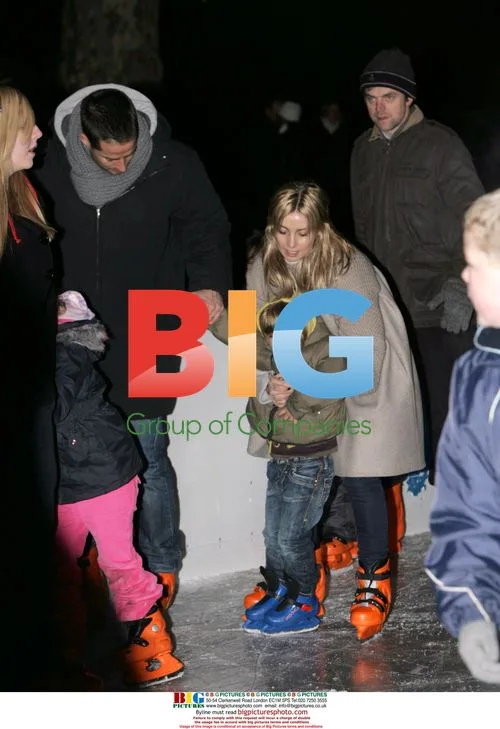 Redknapp Family at Winter Wonderland