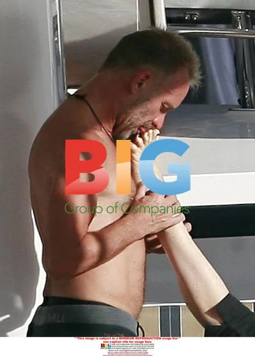 Sting and Trudie Styler in Steamy Yacht Moment