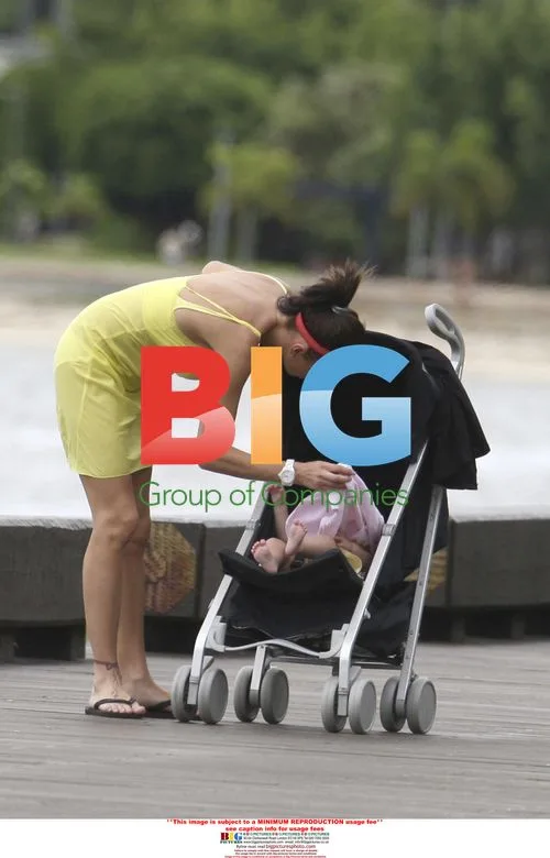 Katie Price and Daughter in Australia