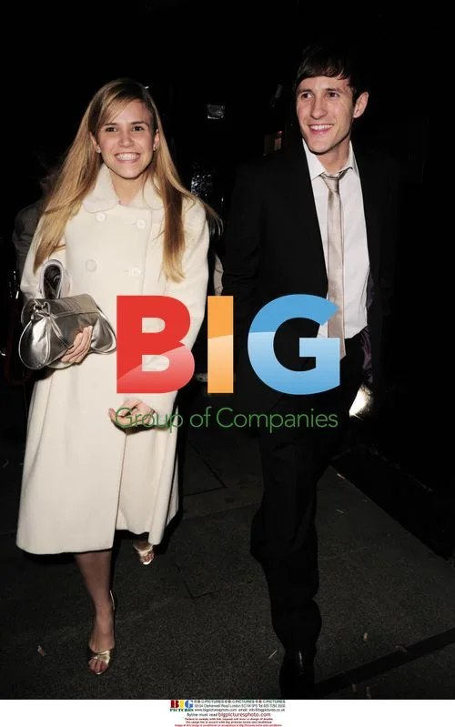 Sean and Sarah at OK Magazine New Year party