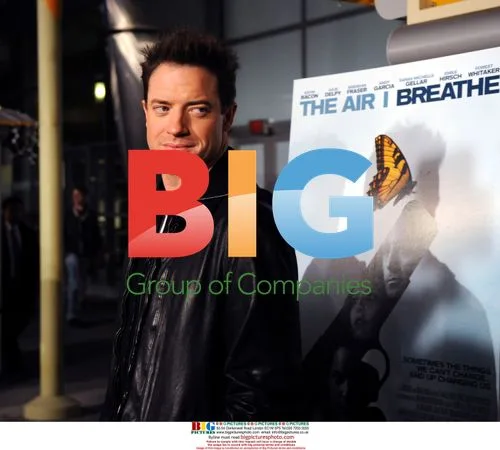 Brendon Fraser at "The Air I Breathe" premiere