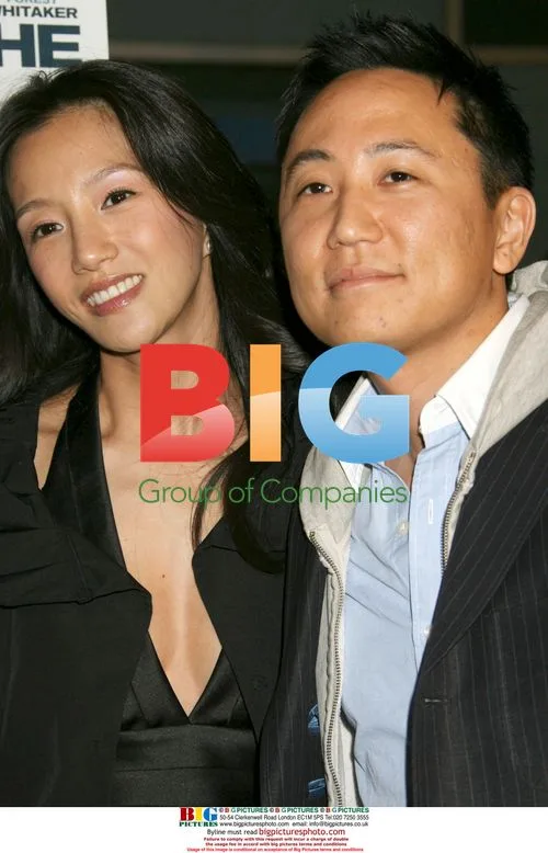 Min Kim and Jieho Lee at 'The Air I Breathe' Premiere