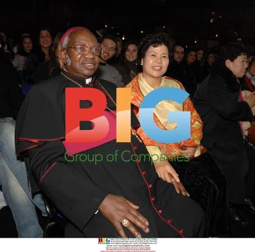 Archbishop Milingo and wife Maria Sung at TuttoSposi event