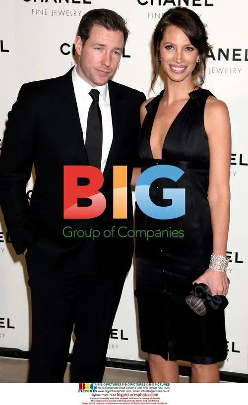 CHRISTY TURLINGTON and ED BURNS at Chanel Jewelry event