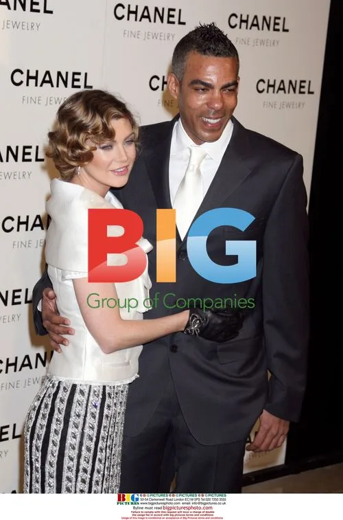 ELLEN POMPEO with CHRIS IVERY at Chanel event