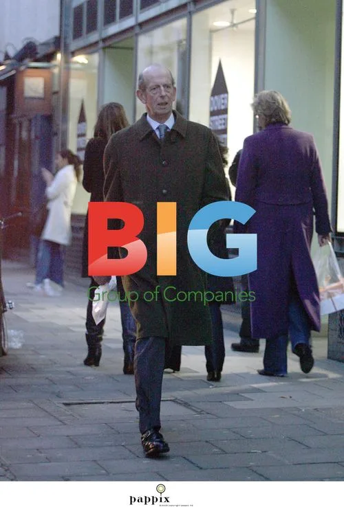 Duke of Kent out for a stroll in London