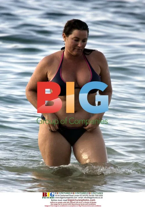 Pierce Brosnan and Keely Shaye Smith beach day