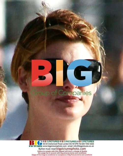 Linda Evangelista boards yacht in St. Barthelemy
