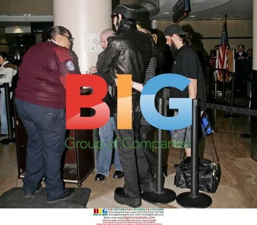 Evan Rachel Wood & Marilyn Manson Depart LAX with Cat