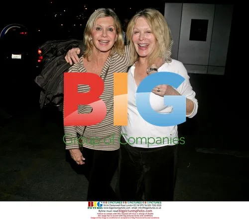 Olivia and Rona Newton-John at LAX
