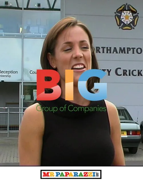 Natalie Pinkham at Cricket Event