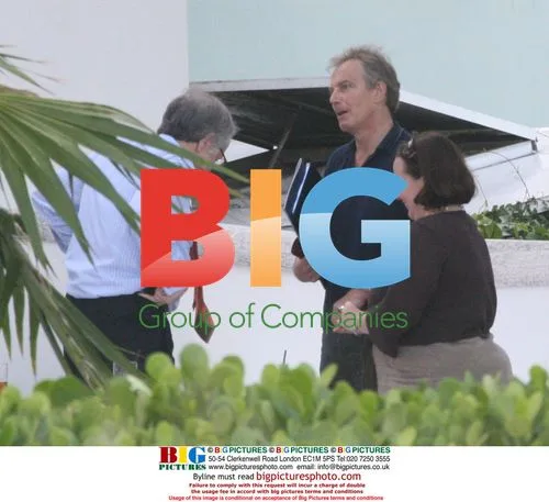 Tony Blair at Ritz Carlton Hotel