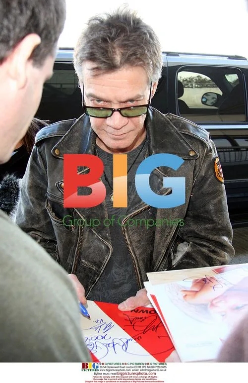 Rocker Eddie Van Halen Arrives at LAX