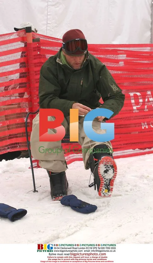 Woody Harrelson Snowboards at Sundance