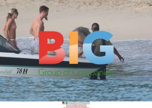Redknapps and Scott Parker on Caribbean vacation