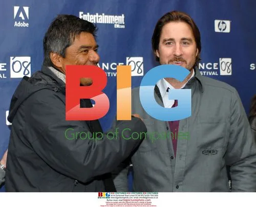 George Lopez and Luke Wilson at Sundance