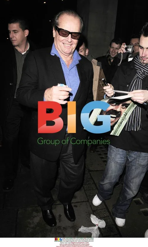 Jack Nicholson's Eventful London Night