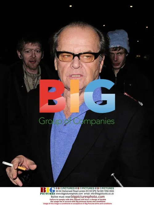 Jack Nicholson's eventful night in London
