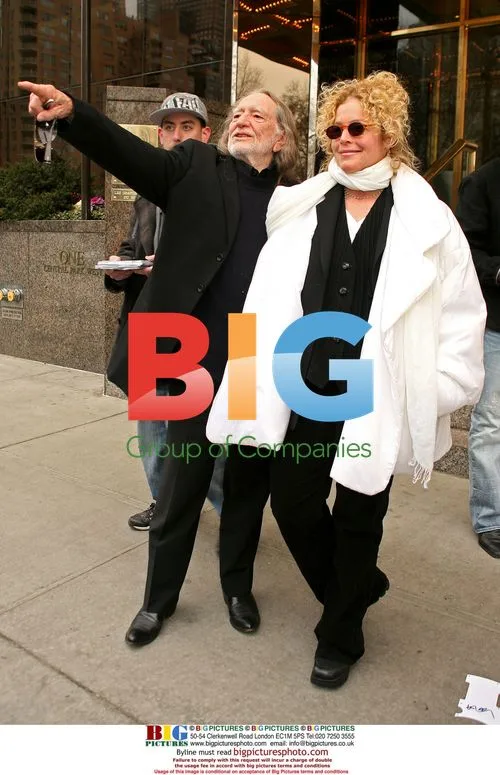 Ringo Starr and Willie Nelson Exit NYC Hotel