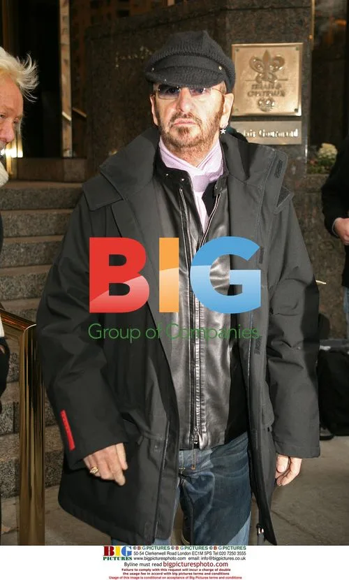 Ringo Starr and Willie Nelson Exit NYC Hotel