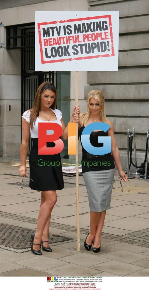 Lucy Pinder and Kayleigh Pearson Launch "America's Most Smartest Model"