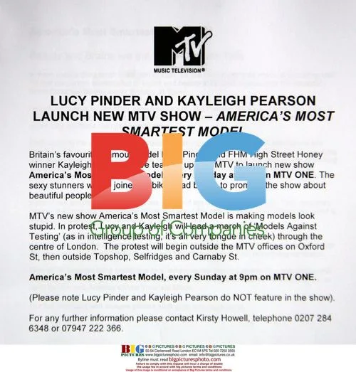 Lucy Pinder and Kayleigh Pearson Launch MTV Show
