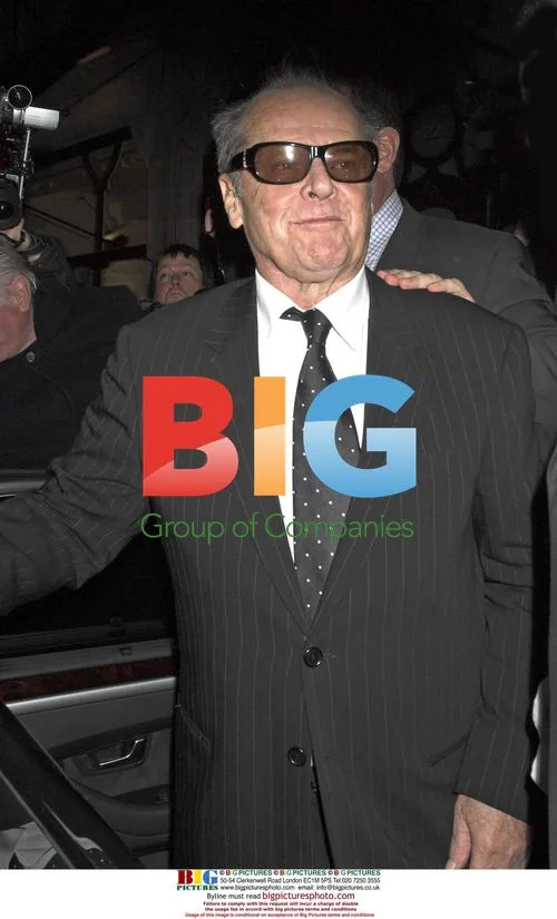 Jack Nicholson at Scott's in London
