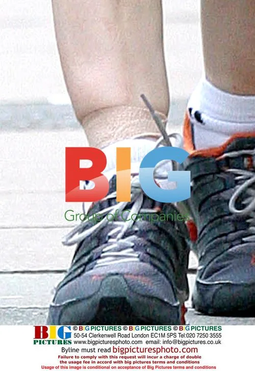 Madonna Walks to Gym in London