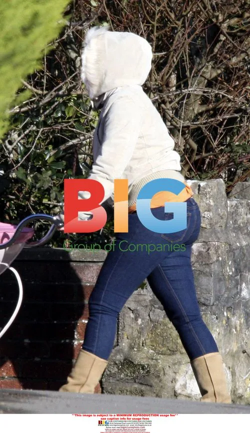 Charlotte Church takes a stroll with baby Ruby