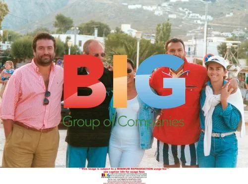 Nancy Dell'Olio, Giancarlo Mazza, and Sven Goran Eriksson on Holiday