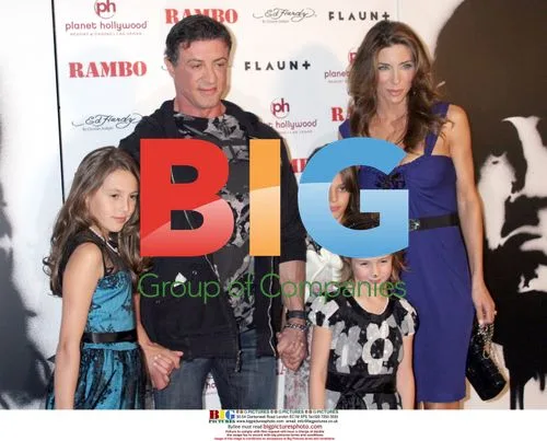 Slyvester Stallone, Jennifer Flavin at 'Rambo' Premiere