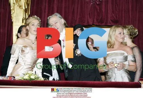Bob Geldof and Jeanne Marine at Vienna Philharmonic Ball 2008