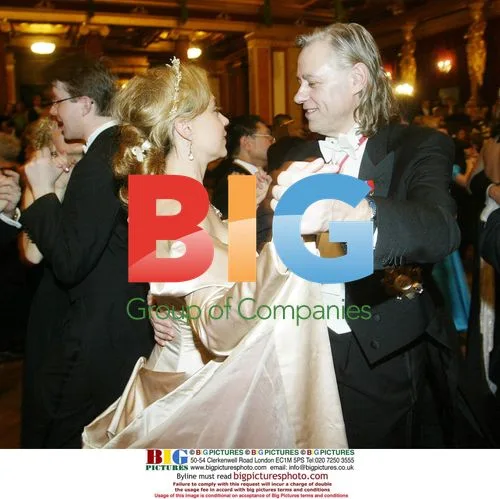 Sir Bob Geldof and Jeanne Marine at Vienna Philharmonic Ball 2008