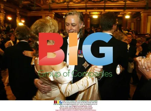 Sir Bob Geldof and Jeanne Marine at Vienna Philharmonic Ball