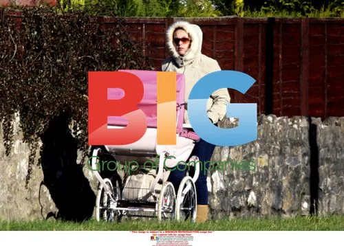 Charlotte Church with baby Ruby