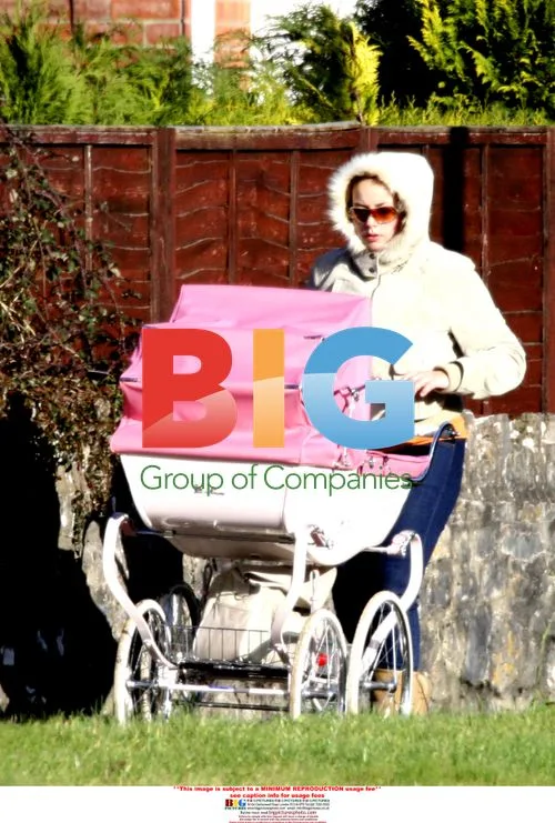 Charlotte Church takes daughter for a stroll