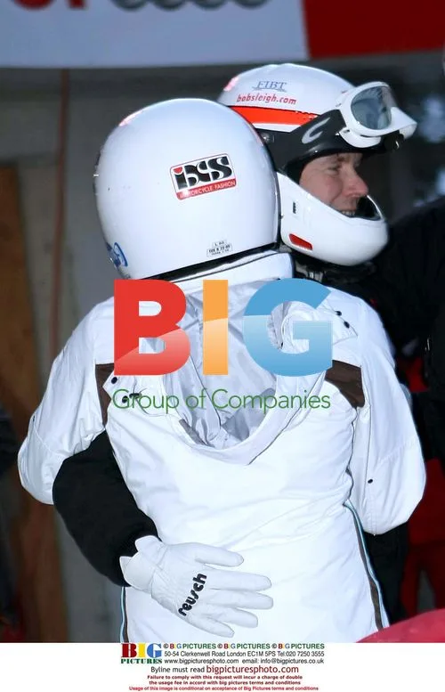 Prince Albert II and Charlene Wittstock Enjoy Bobsleighing