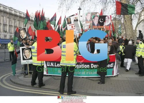 Jemima and Iran Khan attend protest in London