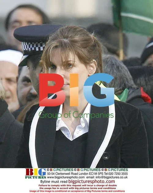 Jemima and Iran Khan attend protest in London