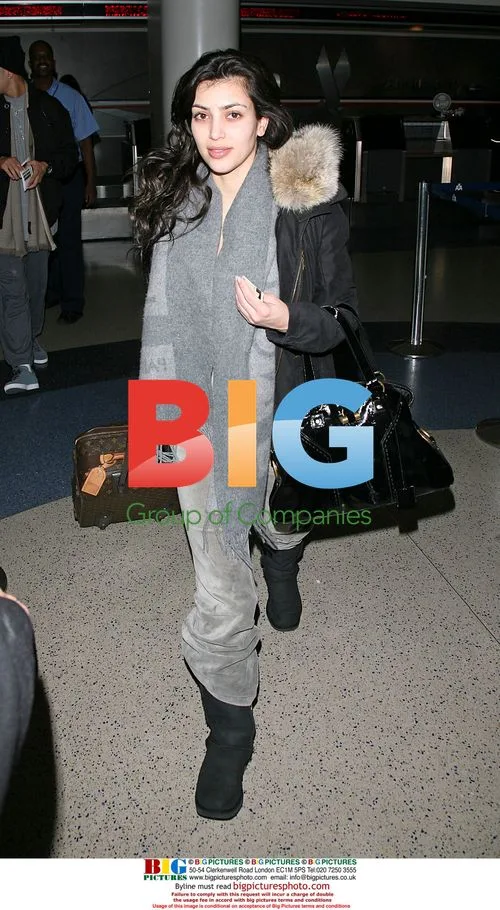The Kardashian Clan Arrives at LAX