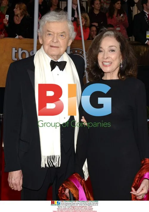 Hal Holbrook and Dixie Carter at 14th SAG Awards