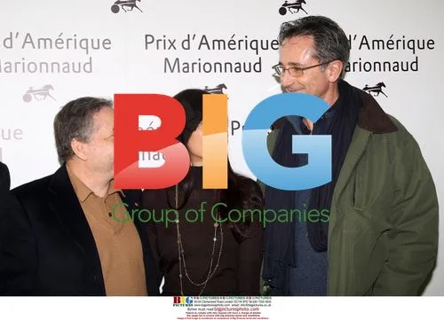 Celebrities Attend Prix d'Amerique Contest in France
