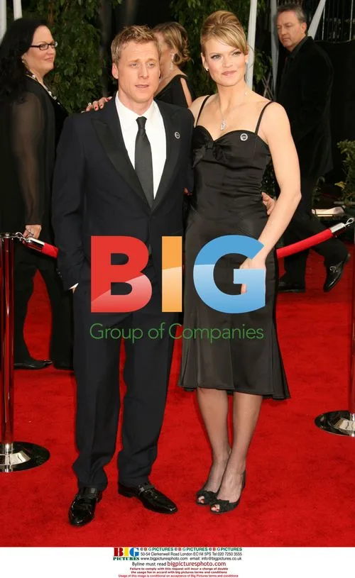 Alan Tudyk and Missi Pyle at SAG Awards