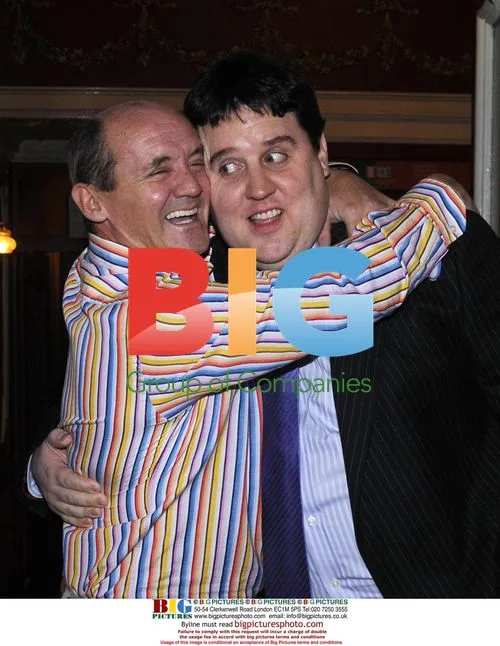 Brendan O'Carroll and Peter Kay at play opening