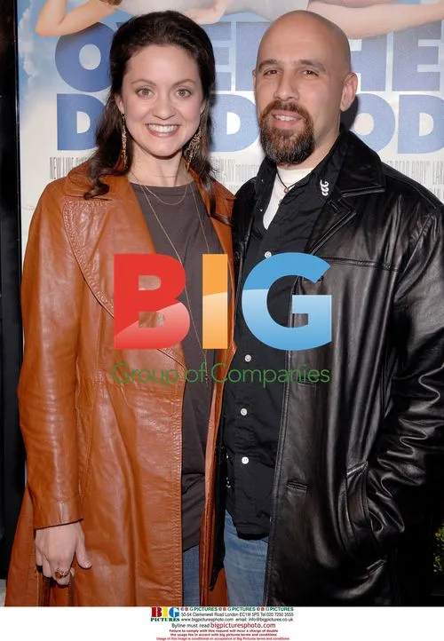 Kali Rocha and husband Mike attend "Over Her Dead Body" premiere